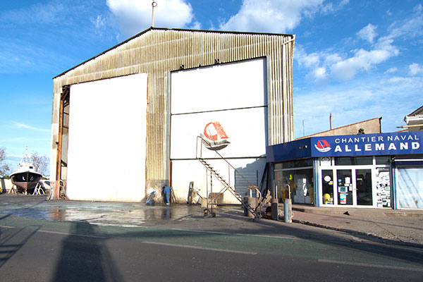 Façade du Chantier Naval